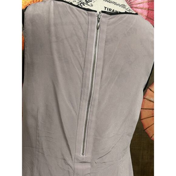 Halogen 100%Silk Sleeveless Blouse Zipper Back Work Office Luxe Sz M - Picture 4 of 6